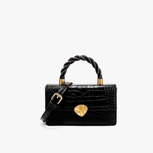 009ec7f2-15e2-48b9-ade2-9572b4720502 Women's Crocodile Pattern On Genuine Leather Small Bags