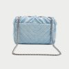 Square Magnetic Snap Chain Crossbody Shoulder Bag