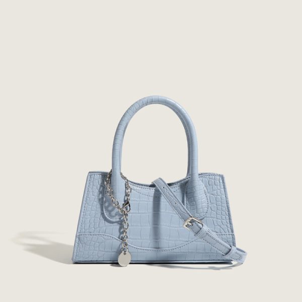 70a4aeac-a4c4-48e0-a703-523d0a686639 New Minority Fashion Square Solid Color Casual Shoulder Messenger Bag For Women