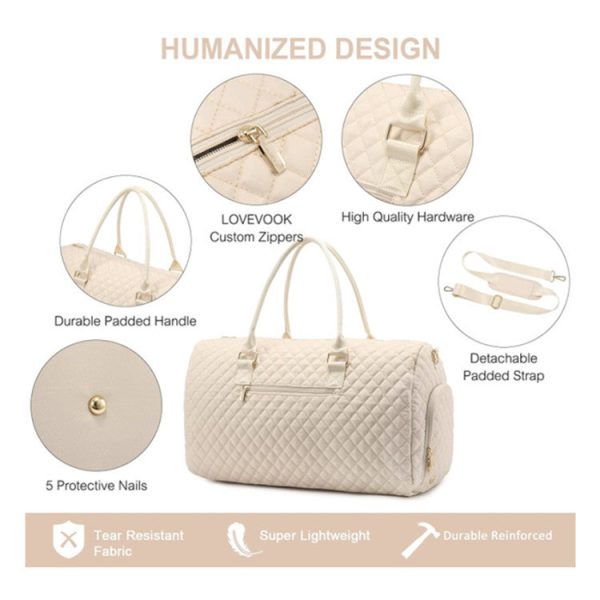 O1CN0145QIbm1nyPjNwqU7l__2215382825158-0-cib Women's Quilted Travel Baggage Carousel Wash Bag