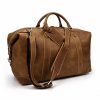 197910293076 Leather large capacity luggage bag