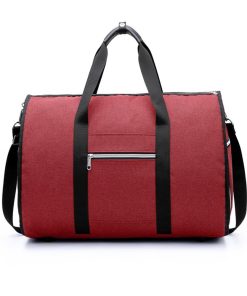 3070d787-9078-4547-8815-513e51ec2073 Travel Bag brand men 2 in 1 Garment Bag High-capacity Multi-function Foldable nylon duffle bags suit Busines Trip shoulder bag