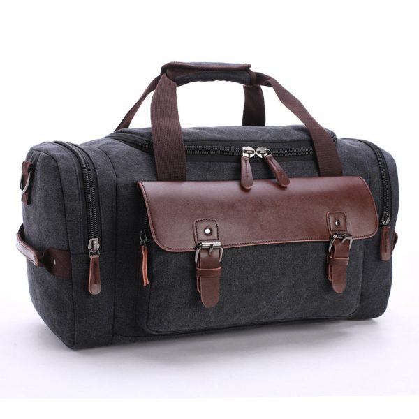 3153608674931 Travel bag student shoulder slung hand bag large capacity travel canvas bag luggage bag