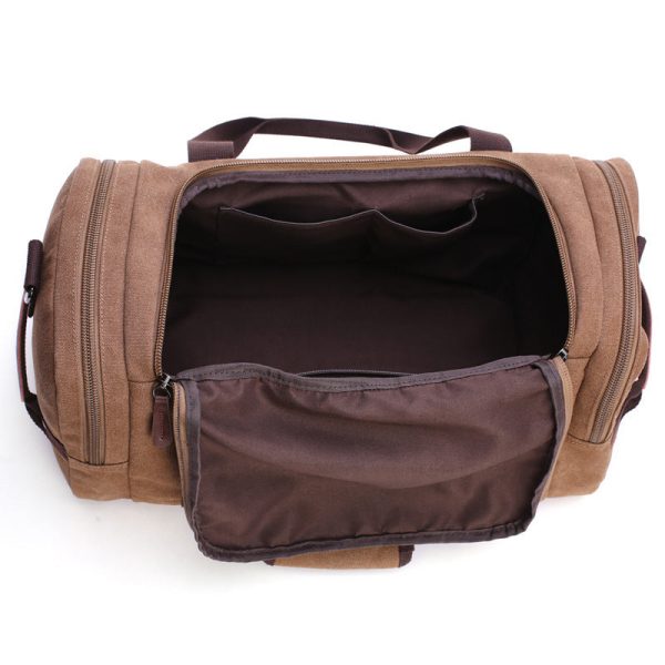 677668309784 Travel bag student shoulder slung hand bag large capacity travel canvas bag luggage bag